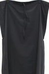BASERANGE pattern suspender skirt SKPS-CO-SP24 black